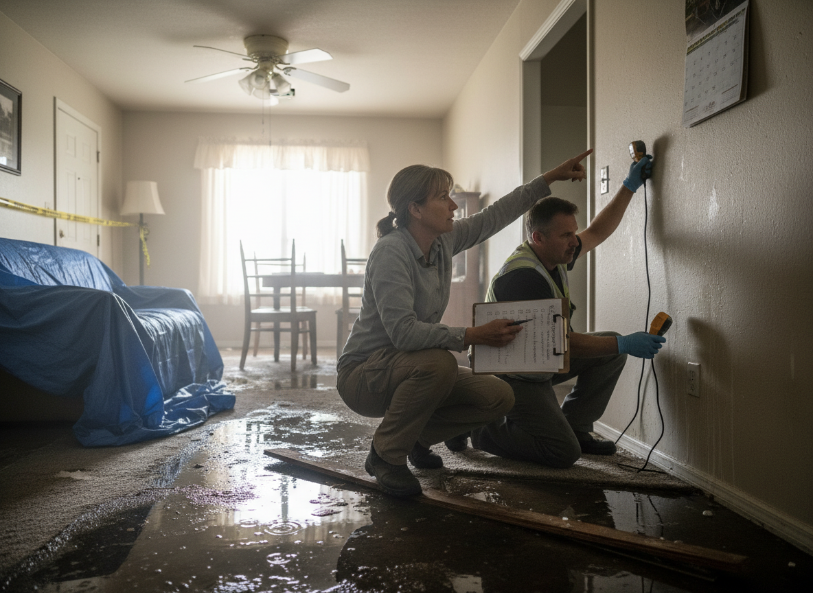 Inspection Checklist Before Calling For Water Extraction Help