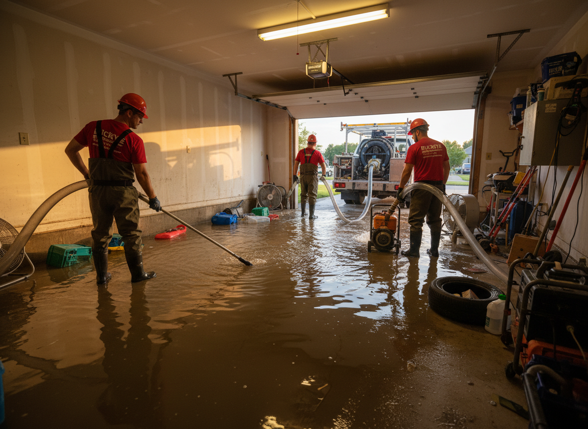 What Homeowners Should Know About Extraction From Flooded Garages