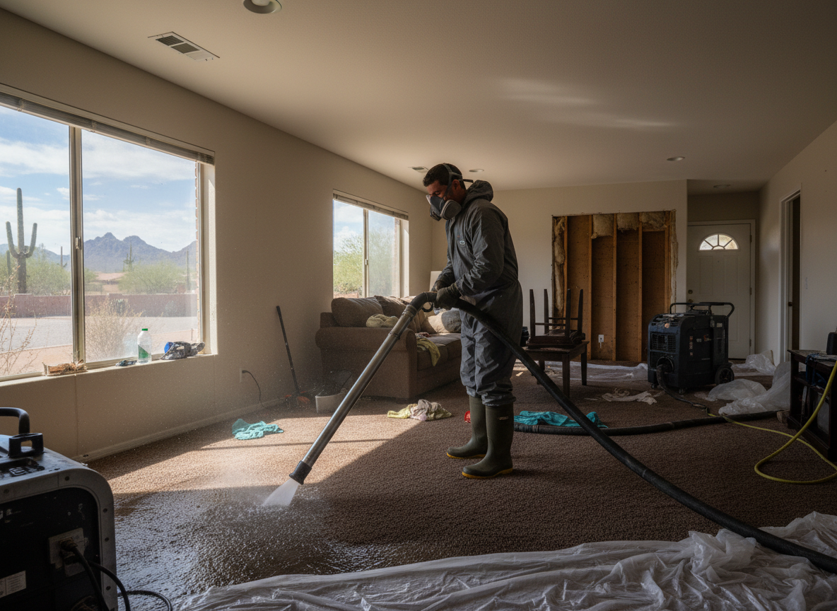 Emergency Water Damage Restoration in Buckeye, AZ