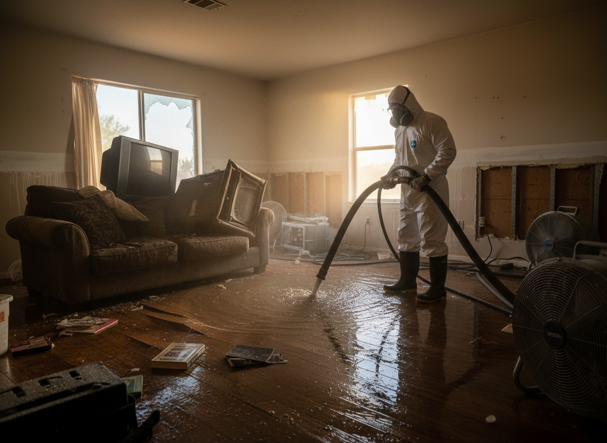 Flood Damage Cleanup in Buckeye, AZ